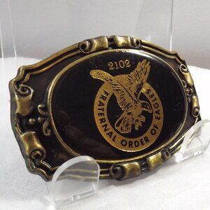 Fraternal Order of the Eagles Belt Buckle, 2102